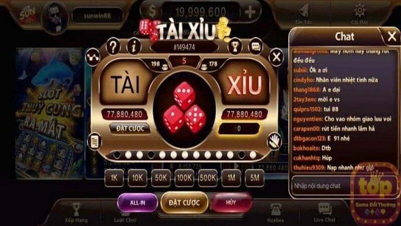 tài xỉu casino